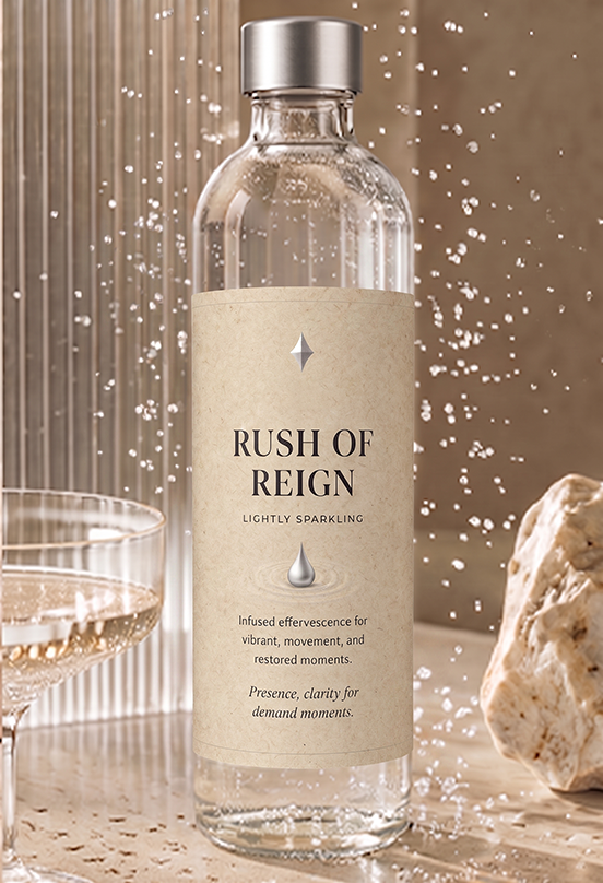 Rush of Reign Lightly Sparkling Water